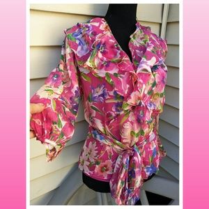 Ralph Lauren Ruffled Blouse